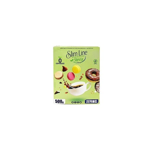 ΖΩΓΡΑΦΟΣ ΓΛΥΚΑΝΙΤΚΟ SLIM LINE ΖΕRO STEVIA 500gr