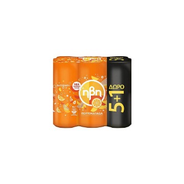 ΗΒΗ ΠΟΡΤΟΚΑΛΑΔΑ 6x330ml - (5+1 ΔΩΡΟ)
