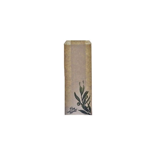 ΘΗΚΗ ΓΙΑ ΜΑΧΑΙΡΟΠΙΡΟΥΝΑ ΚΡΑΦΤ ΚΑΦΕ (9x28cm) - (1000τεμ.) -(ΕΛΙΑ) (BON APPETIT)