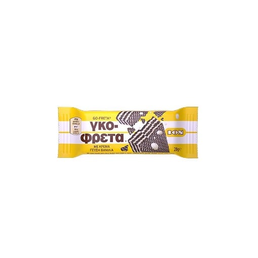 ΙΟΝ  ΓΚΟΦΡΕΤΑ ΚΡΕΜΑ ΒΑΝΙΛΙΑ  (20x28gr.) - (8002)