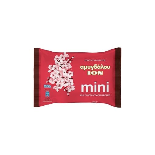 ΙΟΝ ΣΟΚΟΛΑΤΑ ΓΑΛΑΚΤΟΣ ΑΜΥΓΔΑΛΟΥ ΜΙΝΙ 350gr. - (2236)(2200)