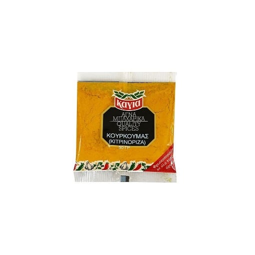 ΚΑΓΙΑ ΚΟΥΡΚΟΥΜΑΣ 50gr. - (ΚΙΤΡΙΝΟΡΙΖΑ) (ΦΑΚΕΛΟΣ)