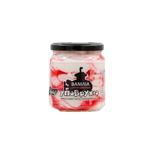 ΚΑΝΔΥΛΑΣ ΒΑΝΙΛΙΑ ΜΕ ΣΙΡΟΠΙ ΦΡΑΟΥΛΑ 380gr.