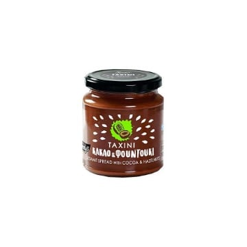 ΚΑΝΔΥΛΑΣ ΤΑΧΙΝΙ ΚΑΚΑΟ & ΦΟΥΝΤΟΥΚΙ 300gr.
