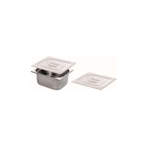 ΚΑΠΑΚΙ PC ΓΙΑ ΔΟΧΕΙΟ INOX 1/2 GN - (ΔΙΑΦΑΝΟ) (GNPLSS-12)