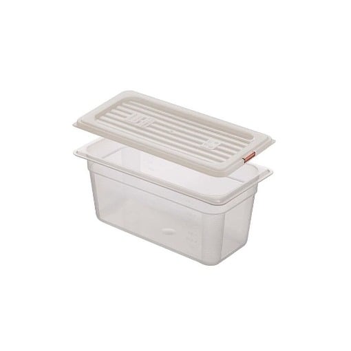 ΚΑΠΑΚΙ PP ΓΙΑ ΔΟΧΕΙΟ INOX 1/3 GN - (ΔΙΑΦΑΝΟ) (GNPP