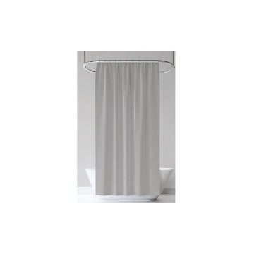 ΚΟΥΡΤΙΝΑ ΜΠΑΝΙΟΥ DIANA 180x200 - 100% POLYESTER (ΓΚΡΙ)