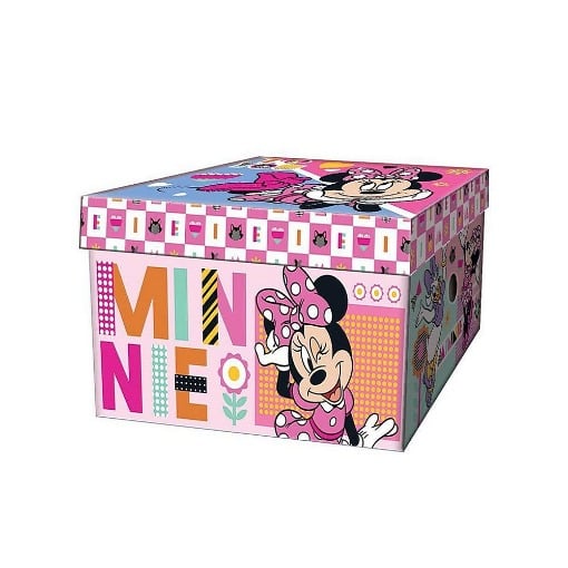 ΚΟΥΤΙ ΑΠΟΘΗΚΕΥΣΗΣ ΑΠΟ ΧΑΡΤΟΝΙ 33Χ24Χ18ΕΚ MINNIE