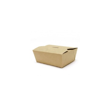 KRAFT DELIVERY BOX No 7 - (50τεμ.) - (18x14x6.5cm) - (15x12x6.5cm) - (1400ml)- (46oz)
