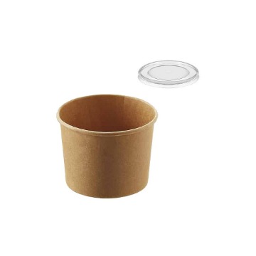 ΚΡΑΦΤ ΜΠΩΛ ΣΟΥΠΑΣ + ΚΑΠΑΚΙ  (ΣΤΡΟΓΓΥΛΟ) (16oz) - (50τεμ.)