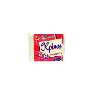 ΚΡΙΝΟΣ ΧΑΡΤΟΠΕΤΣΕΤΑ - (24x28cm) (ΛΕΥΚΗ) ΜΑΚΡΟΣΤΕΝΗ
