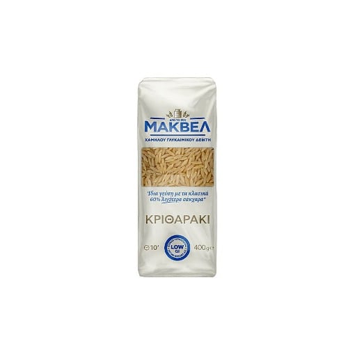 ΜΑΚΒΕΛ (ΧΑΜΗΛΟΥ ΓΛΥΚΑΙΜΙΚΟΥ ΔΕΙΚΤΗ) 400gr. - ΚΡΙΘΑΡΑΚΙ ΜΕΤΡΙΟ