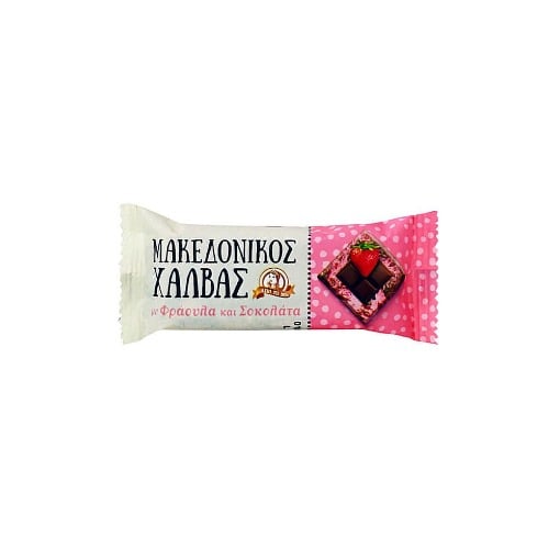 ΜΑΚΕΔΟΝΙΚΟΣ ΧΑΛΒΑΣ 16x40gr - (ΦΡΑΟΥΛΑ & ΣΟΚΟΛΑΤΑ)