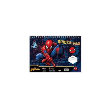 ΜΠΛΟΚ ΖΩΓΡΑΦ SPIDERMAN 23X33 40ΦΥΛ ΑΥΤΟΚ-ΣΤΕΝΣΙΛ- 2ΣΕΛ ΧΡ 2ΣΧ. - (508415)