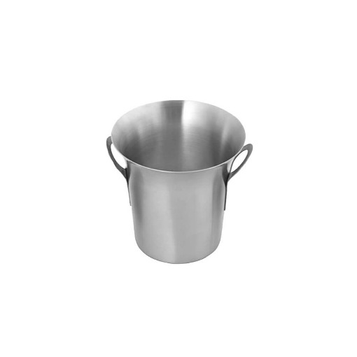ΜΠΩΛ ΠΑΓΟΥ INOX  MAT 9,5x9,5hcm. (5740)