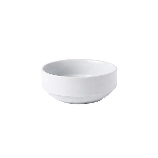 ΜΠΩΛΑΚΙ PC ΣΤΡΟΓΓΥΛΟ Φ12x5,5Ycm - (ΛΕΥΚΟ) (04-328)