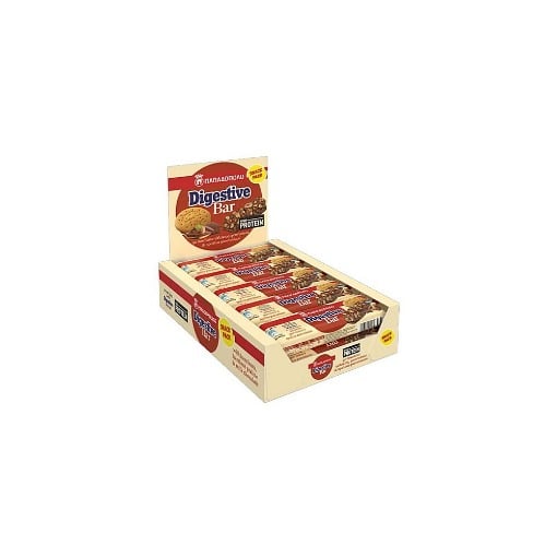 ΠΑΠΑΔΟΠΟΥΛΟΥ DIGESTIVE BARS  ΜΕ ΠΡΩΤΕΪΝΗ (10x28gr.) - (ΣΟΚΟΛΑΤΑ ΓΑΛΑΚΤΟΣ,ΦΟΥΝΤΟΥΚΙΑ & ΠΡΑΛΙΝΑ ΦΟΥΝΤΟΥΚΙΟΥ)