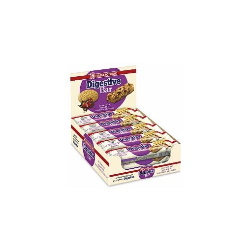 ΠΑΠΑΔΟΠΟΥΛΟΥ DIGESTIVE BARS (10x28gr.) - (ΚΟΚΚΙΝΑ ΦΡΟΥΤΑ & ΣΟΚΟΛΑΤΑ) (04621)