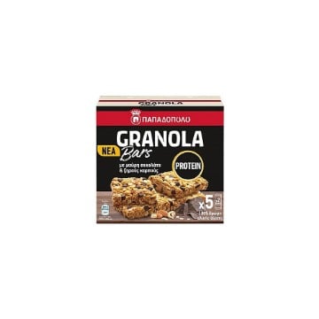 ΠΑΠΑΔΟΠΟΥΛΟΥ GRANOLA BARS (5x42gr.) - (ΠΡΩΤΕΪΝΗΣ)