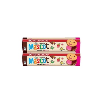 ΠΑΠΑΔΟΠΟΥΛΟΥ MASCOT (2x200gr.) - (ΣΟΚΟΛΑΤΑ-ΦΡΑΟΥΛΑ)