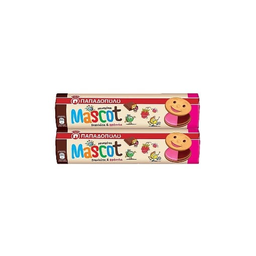 ΠΑΠΑΔΟΠΟΥΛΟΥ MASCOT (2x200gr.) - (ΣΟΚΟΛΑΤΑ-ΦΡΑΟΥΛΑ)