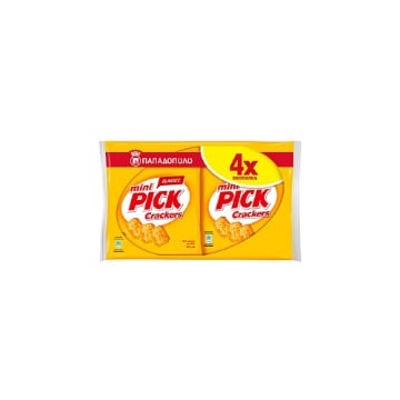 ΠΑΠΑΔΟΠΟΥΛΟΥ MINI PICK CRACKERS (4x70gr.) - (CLASSIC)
