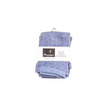 ΠΕΤΣΕΤΑ LAVETES DENIM 100% BAΜΒAKI (30x30cm) (4τεμ) 480gr.