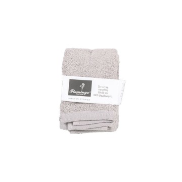 ΠΕΤΣΕΤΑ LAVETES WHITE 100% BAΜΒAKI (30x30cm) (4τεμ) 480gr.