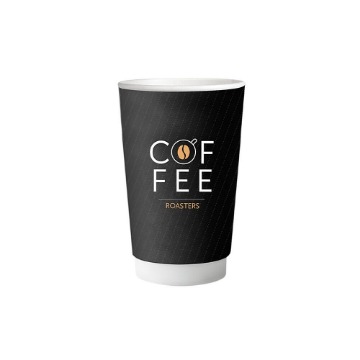 ΠΟΤΗΡΙ ΧΑΡΤΙΝΟ COFFEE ROASTERS (DOUBLE WALL) (12οz-14oz) - (25τεμ.)