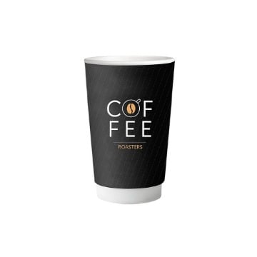 ΠΟΤΗΡΙ ΧΑΡΤΙΝΟ COFFEE ROASTERS (DOUBLE WALL) (16oz) - (25τεμ.)