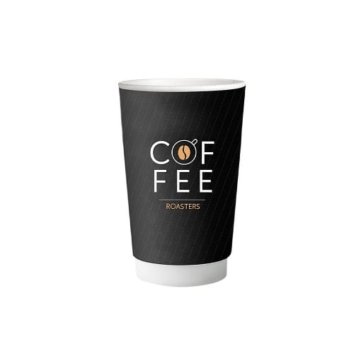 ΠΟΤΗΡΙ ΧΑΡΤΙΝΟ COFFEE ROASTERS (DOUBLE WALL) (16oz) - (25τεμ.)