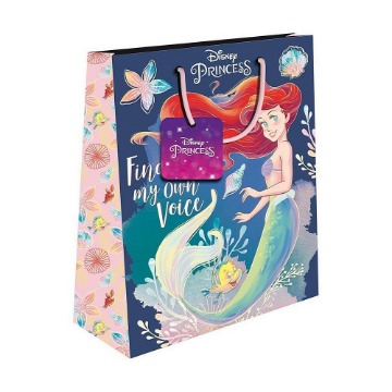 ΣΑΚΟΥΛΑ ΔΩΡΟΥ ΧΑΡΤΙΝΗ 18Χ11Χ23 PRINCESS ΜΕ GLITTER 2ΣΧ