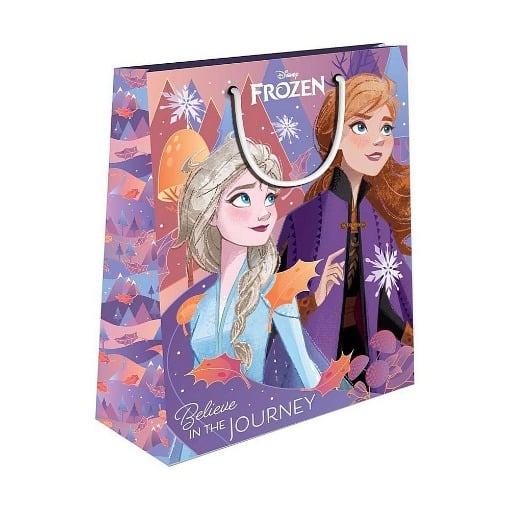 ΣΑΚΟΥΛΑ ΔΩΡΟΥ ΧΑΡΤΙΝΗ 33X12X45 FROZEN 2 ΜΕ GLITTER 2ΣΧ Ν