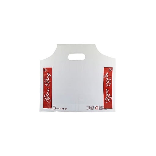 ΣΑΚΟΥΛΑ ΠΟΤΗΡΟΘΗΚΗ 2 ΘΕΣΕΩΝ GLASS BAG (500τεμ.) ΚΛΕΙΣΤΟ ΚΑΤΩ ΜΕΡΟΣ