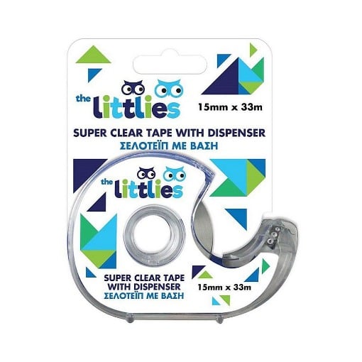 ΣΕΛΟΤΕΙΠ ΜΕ ΒΑΣΗ SUPER CLEAR THE LITTLIES 15MMX33M
