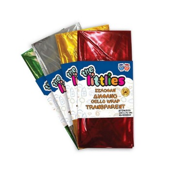ΣΕΛΟΦΑΝ ΧΕΙΡΟΤΕΧΝΙΑΣ THE LITTLIES ΠΡΑΣΙΝΟ 70X100 ΕΚ. 2 ΤΜΧ.
