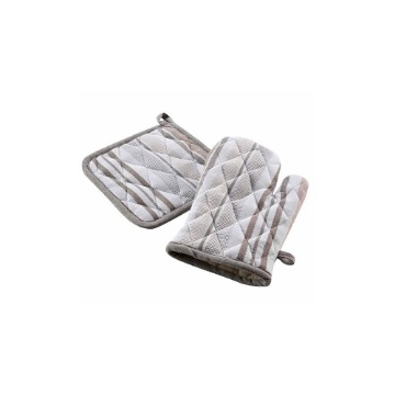 ΣΕΤ ΓΑΝΤΙ+ΠΙΑΣΤΡΑ 18Χ28/20Χ20 MELINA COTTON/POLYESTER