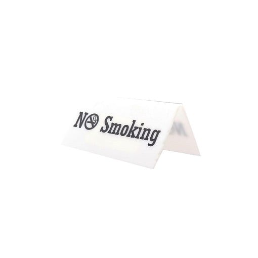 ΣΗΜΑΝΣΗ PG ΜΑΥΡΟ (10x5cm) - (NO SMOKING) (400335)