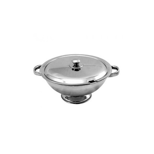 ΣΟΥΠΙΕΡΑ INOX ΜΕ ΚΑΠΑΚΙ Φ28x15hcm 2539