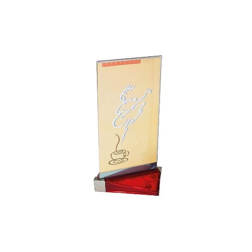 ΣΤΑΝΤ ΑΚΡΥΛΙΚΟ 11x23cm 002/ΚΙΤΡΙΝΟ
