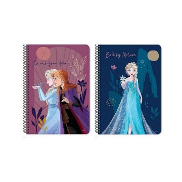 ΤΕΤΡΑΔΙO ΣΠΙΡΑΛ 17Χ25 2ΘΕΜ 60Φ FROZEN 2ΣΧ.