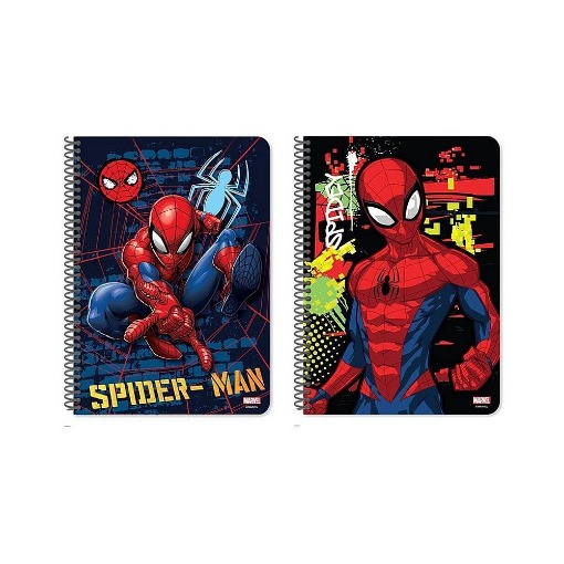 ΤΕΤΡΑΔΙO ΣΠΙΡΑΛ 17Χ25 2ΘΕΜ 60Φ SPIDERMAN 2ΣΧ.