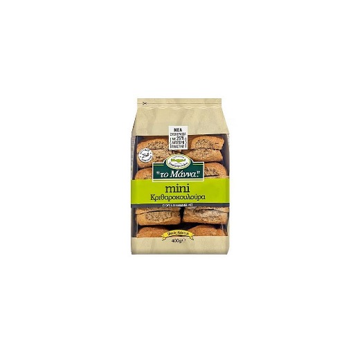 ΤΟ ΜΑΝΝΑ ΚΡΙΘΑΡΟΚΟΥΛΟΥΡΑ ΜΙΝΙ 400gr. - (599)