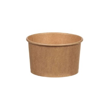 ΧΑΡΤΙΝΟ ΚΥΠΕΛΟ ΠΑΓΩΤΟΥ (6oz) - (KRAFT) (50τεμ.)