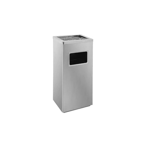 ΧΑΡΤΟΔΟΧΕΙΟ-ΣΤΑΧΤΟΔΟΧΕΙΟ ΙΝΟΧ ΜΑΤ 30x24x60,5hcm 1434/S