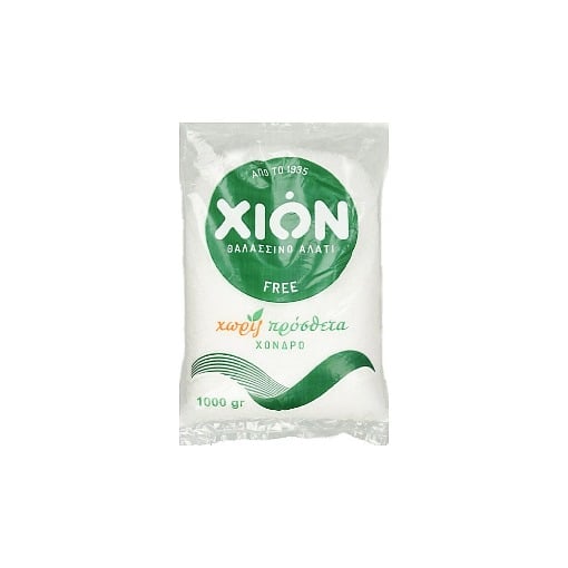 ΧΙΩΝ ΑΛΑΤΙ 1000gr. - (ΣΑΚΟΥΛA) (ΧΟΝΔΡΟ)