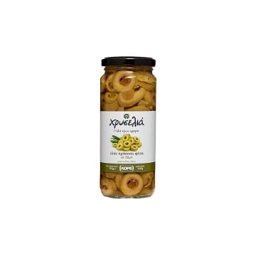 ΧΡΥΣΕΛΙΑ ΕΛΙΕΣ ΠΡΑΣΙΝΕΣ 180gr. - (ΡΟΔΕΛΑ) (ΒΑΖΟ)