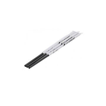BIO PAPER ΧΑΡΤΙΝΟ ΚΑΛΑΜΑΚΙ FREDDO ΝΤΥΜΕΝΟ 19cm - (ΜΑΥΡΟ) (500τεμ.)