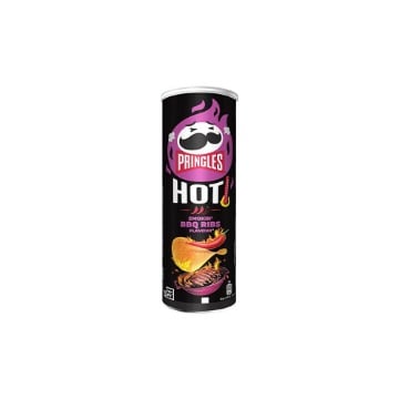 PRINGLES ΤΣΙΠΣ 160gr - (HOT SMOKING BBQ RIBS)