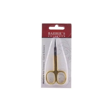 BARBERS ΨΑΛΙΔΙ ΓΙΑ ΠΑΡΑΝΥΧΙΔΕΣ 9cm (ΧΡΥΣΟ)